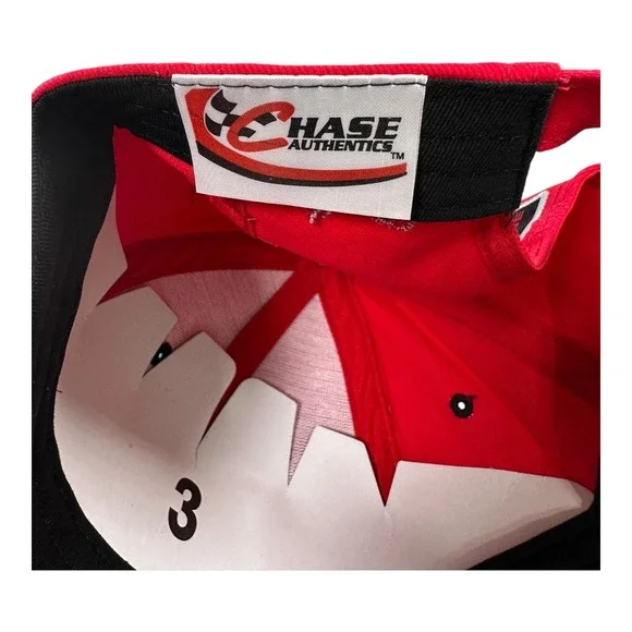 Mayfield NASCAR Dodge Chase Authentics Red Hat Cap Signed‎